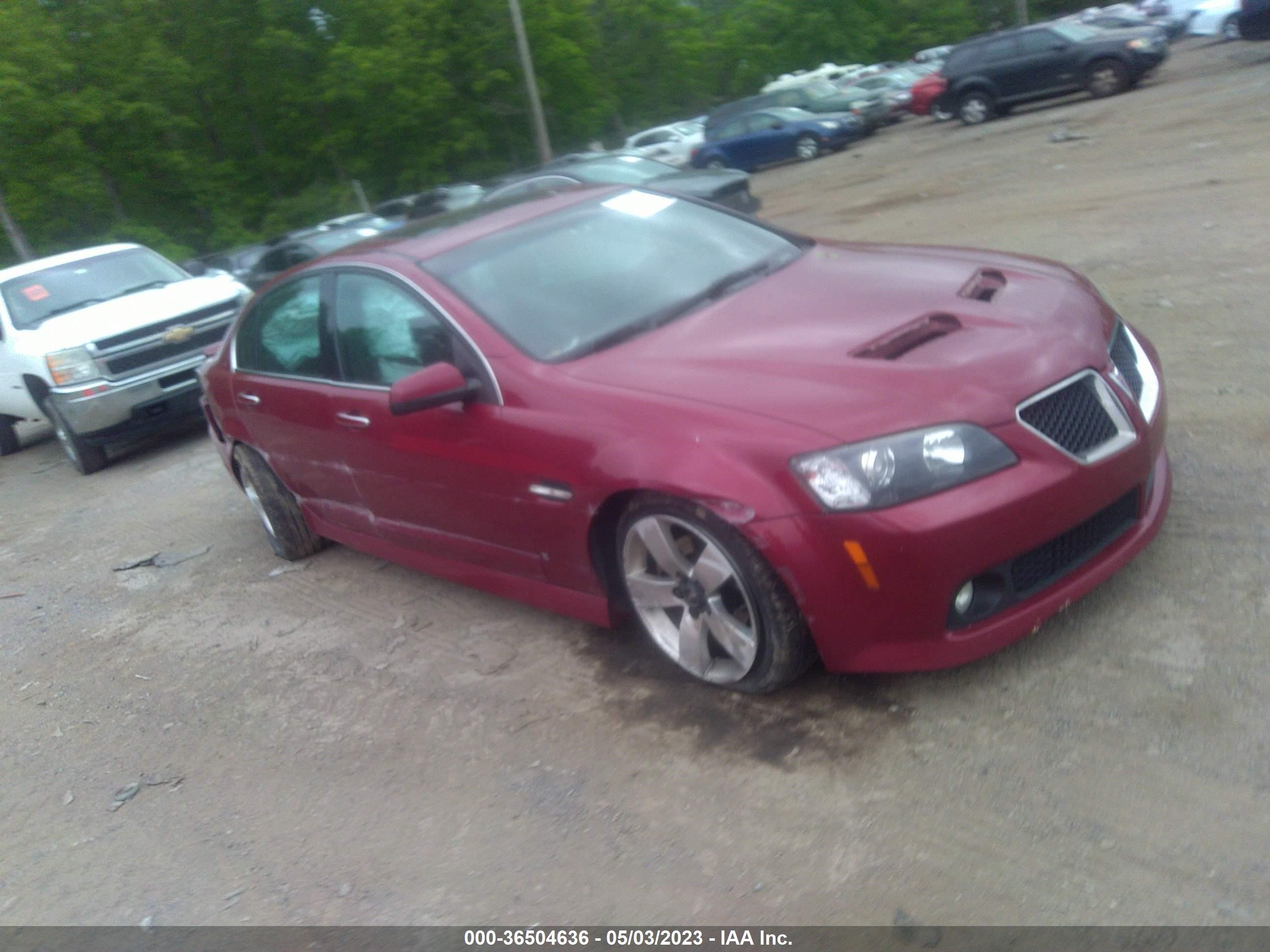 PONTIAC G8 2009 6g2ec57y79l306086