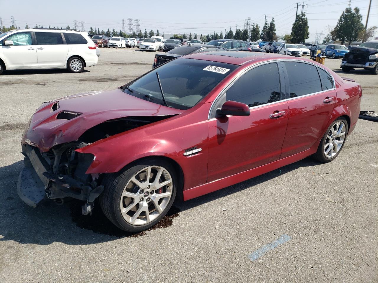 PONTIAC G8 2009 6g2ep57w19l310234