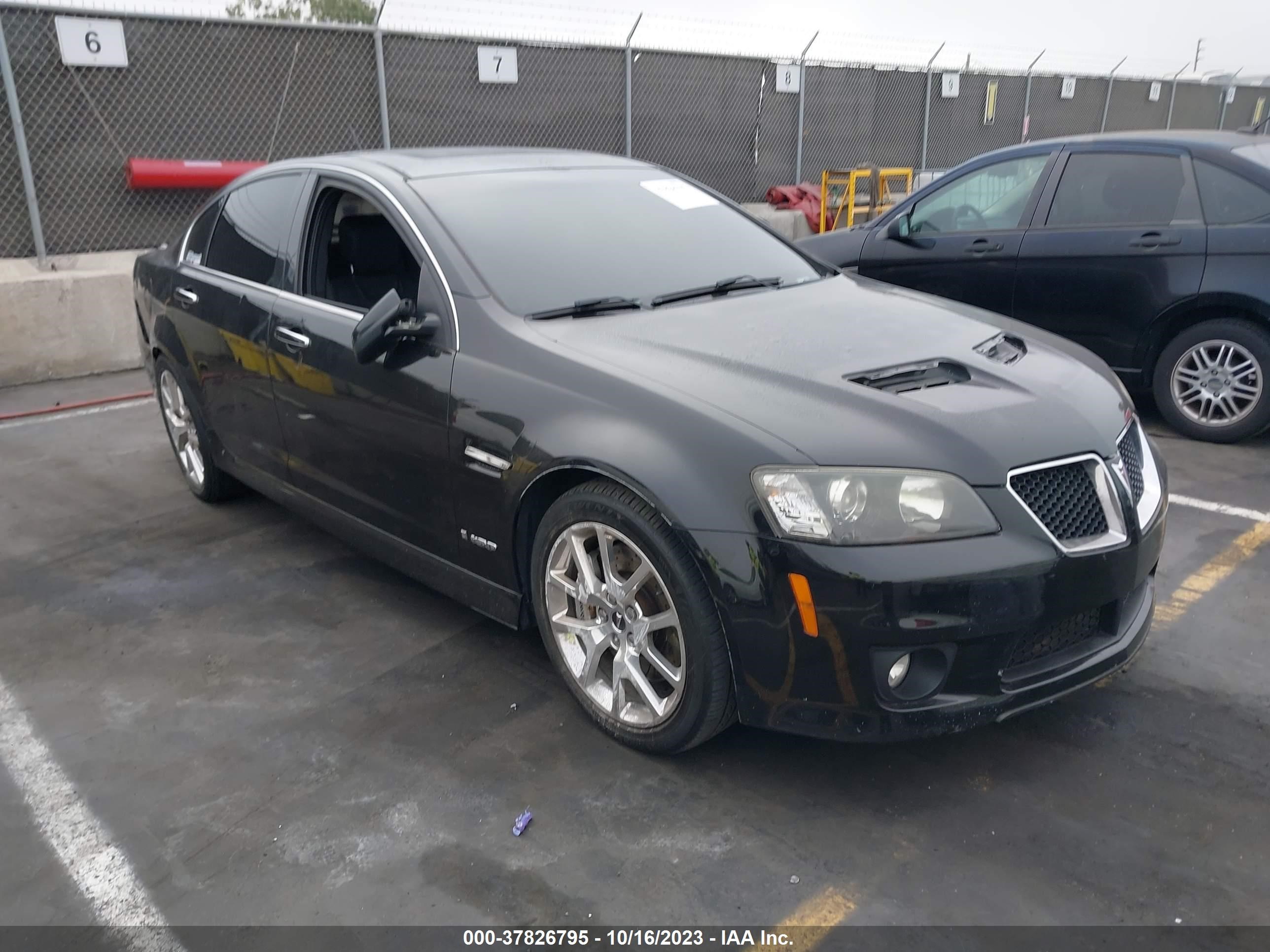 PONTIAC G8 2009 6g2ep57w39l320750