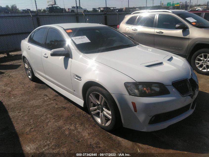 PONTIAC G8 2009 6g2er57709l156652