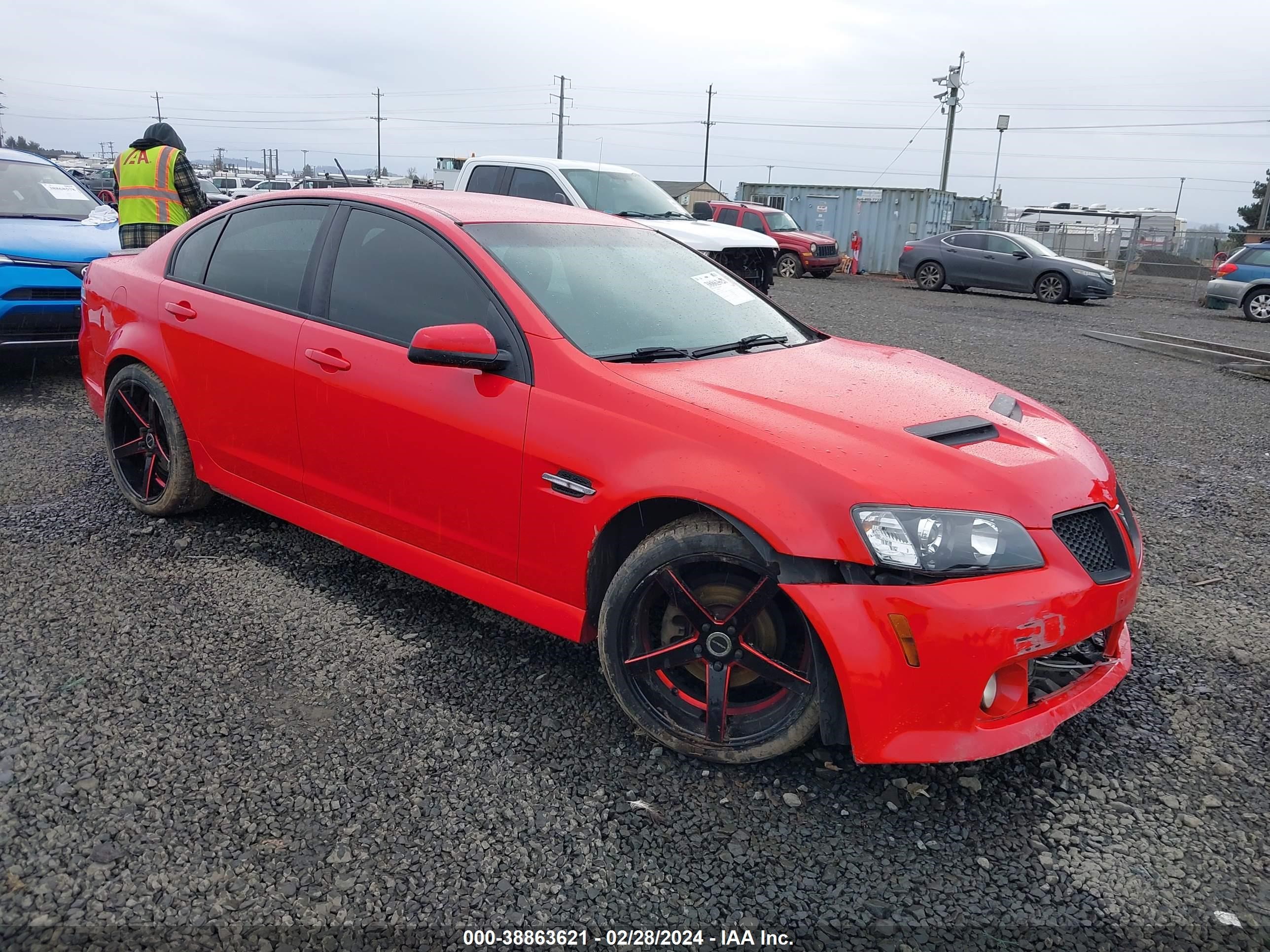 PONTIAC G8 2009 6g2er57719l152965