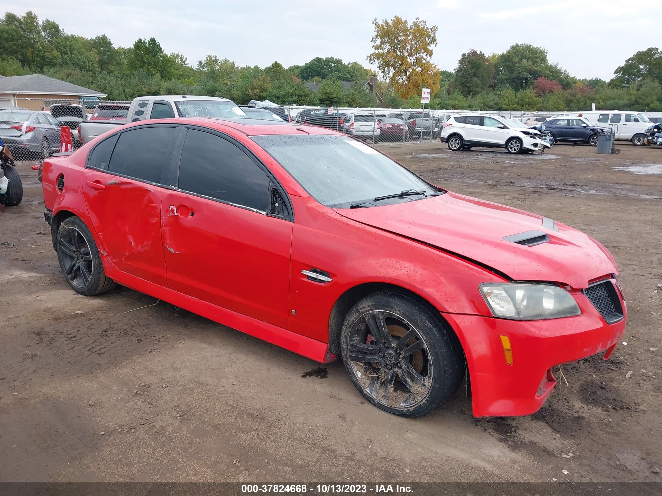 PONTIAC G8 2008 6g2er57778l132119