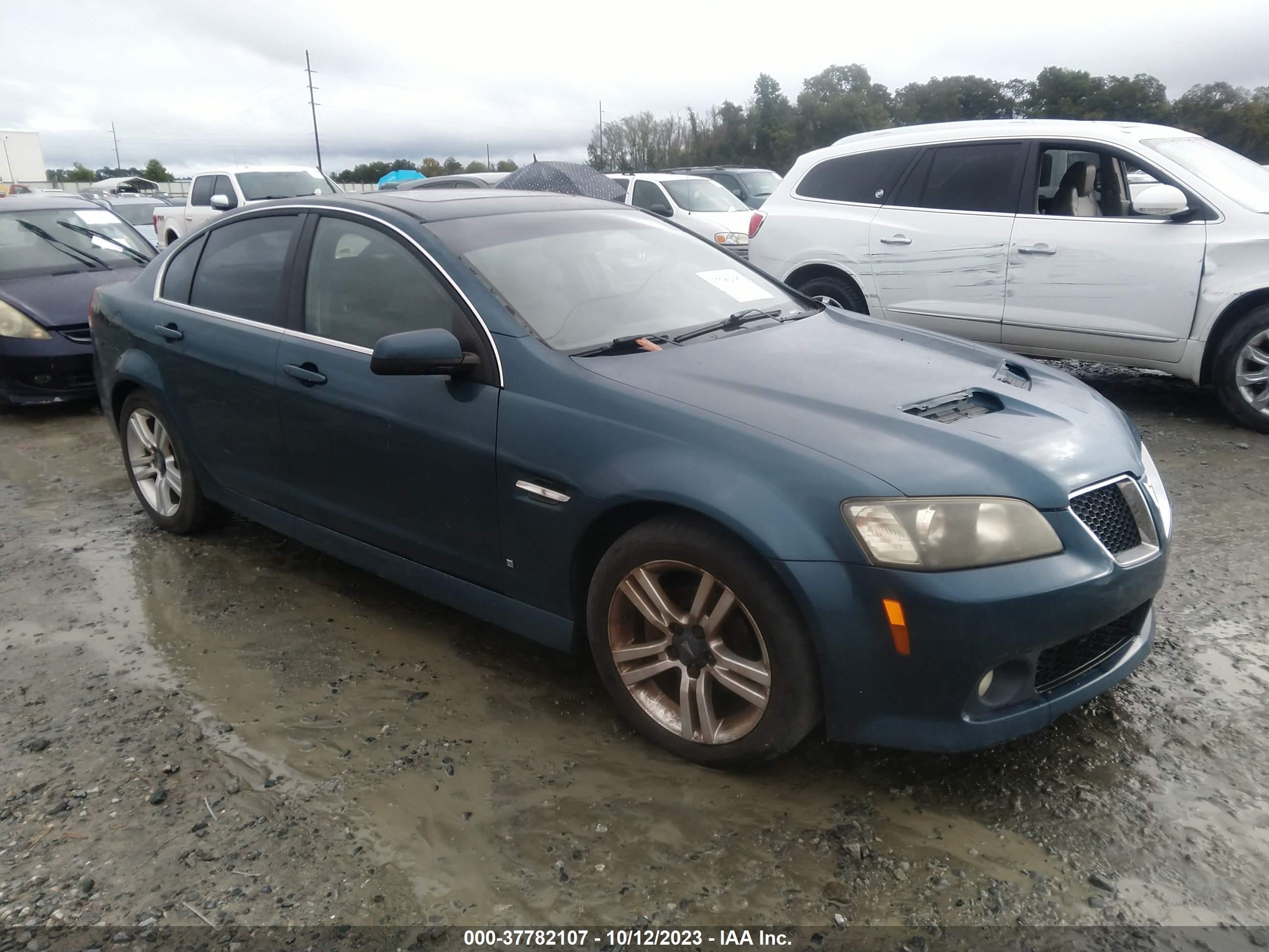 PONTIAC G8 2009 6g2er57779l152999