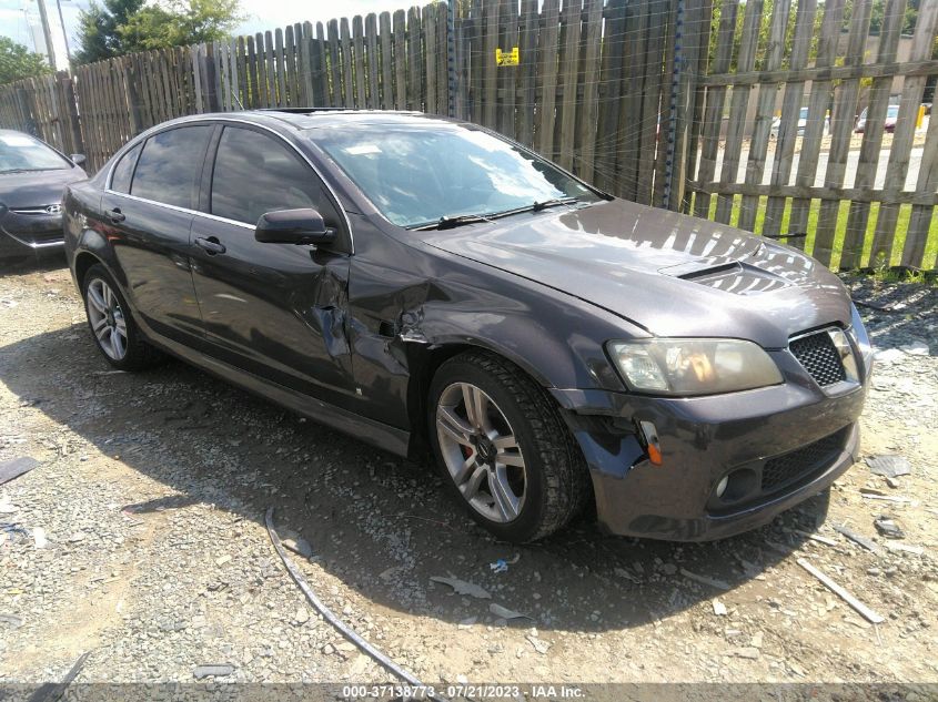 PONTIAC G8 2009 6g2er57799l163017