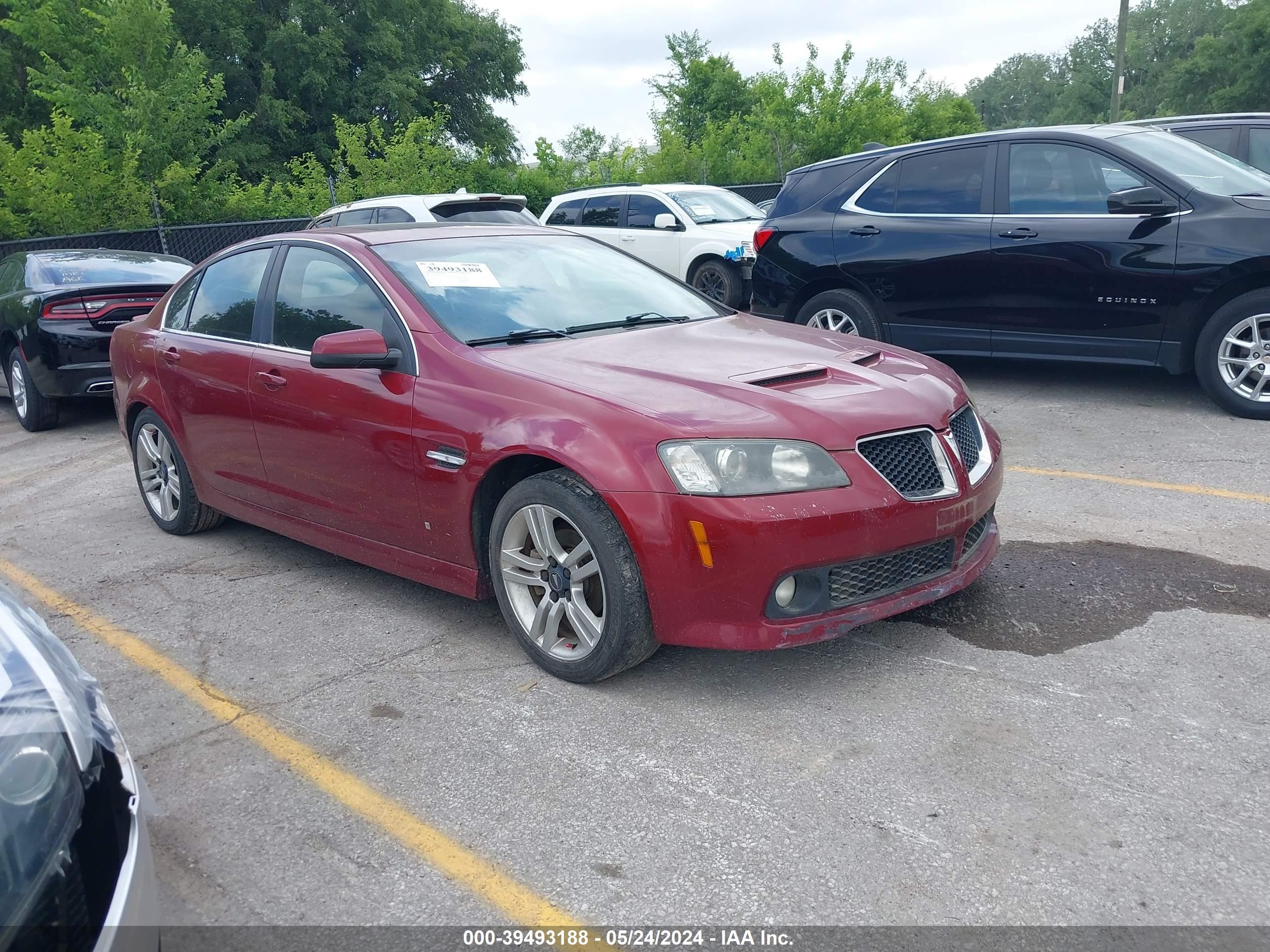 PONTIAC G8 2009 6g2er577x9l155346