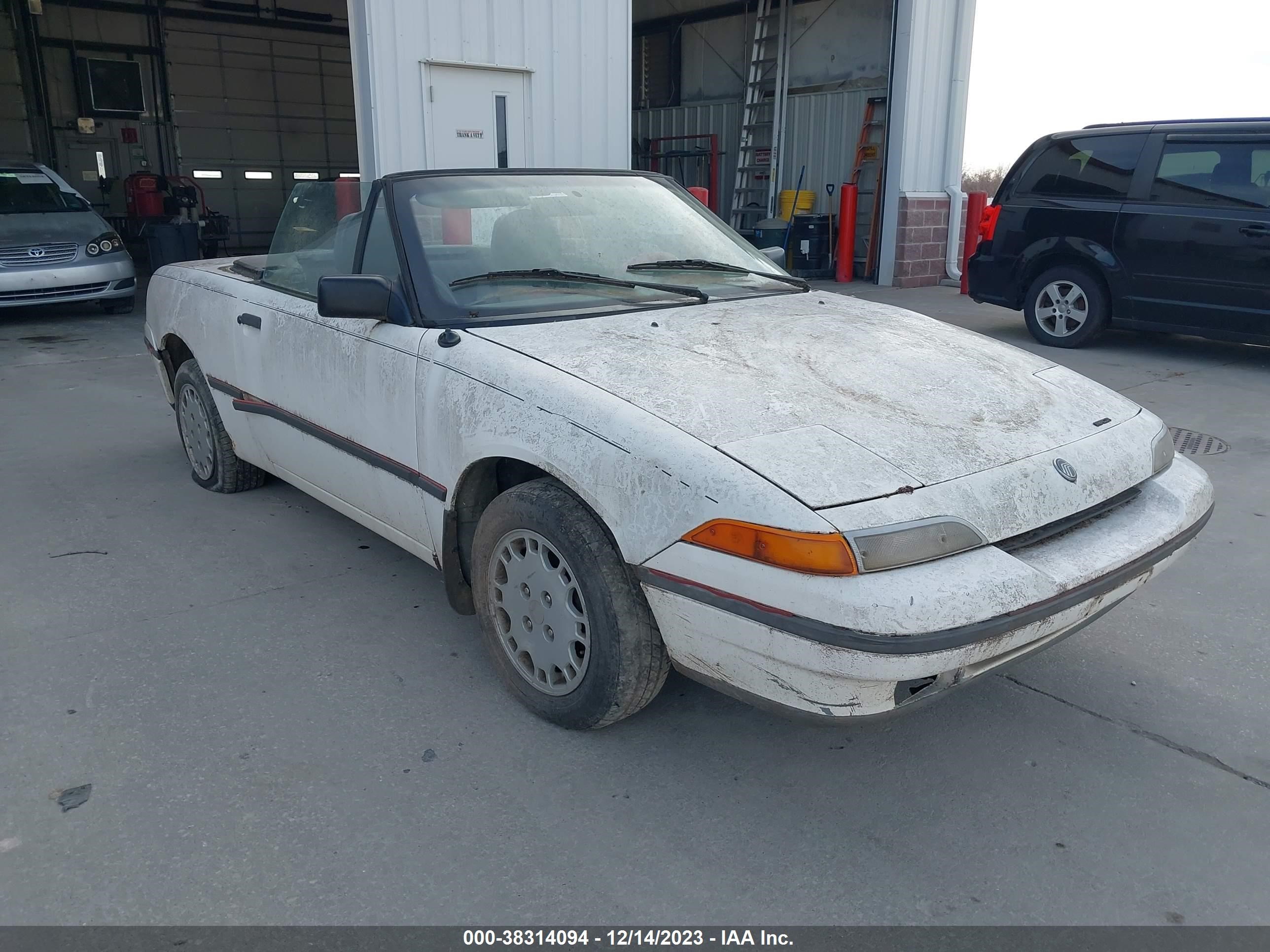 MERCURY CAPRI 1991 6mpct01z8m8633976