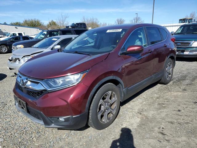 HONDA CR-V EX 2017 7farw1h50he028880