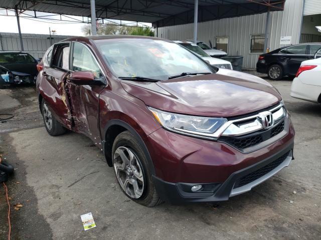 HONDA CR-V EX 2018 7farw1h53je041676