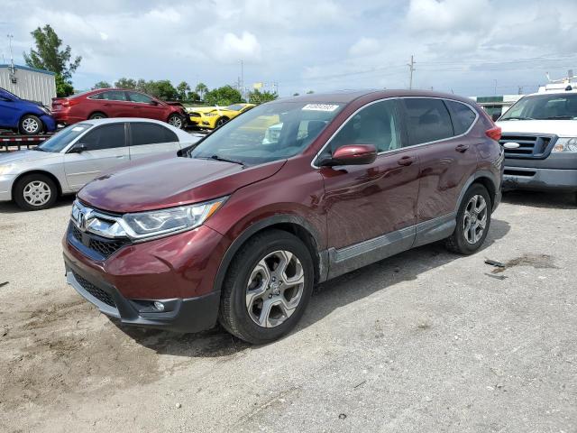 HONDA CR-V EXL 2017 7farw1h80he006341