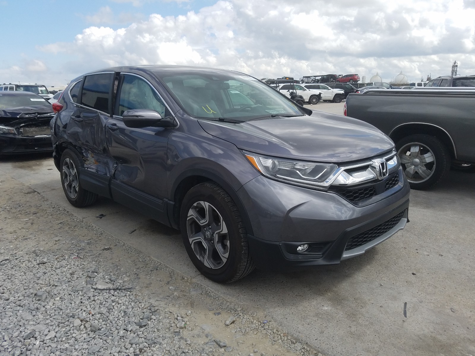 HONDA CR-V EXL 2018 7farw1h87je038323