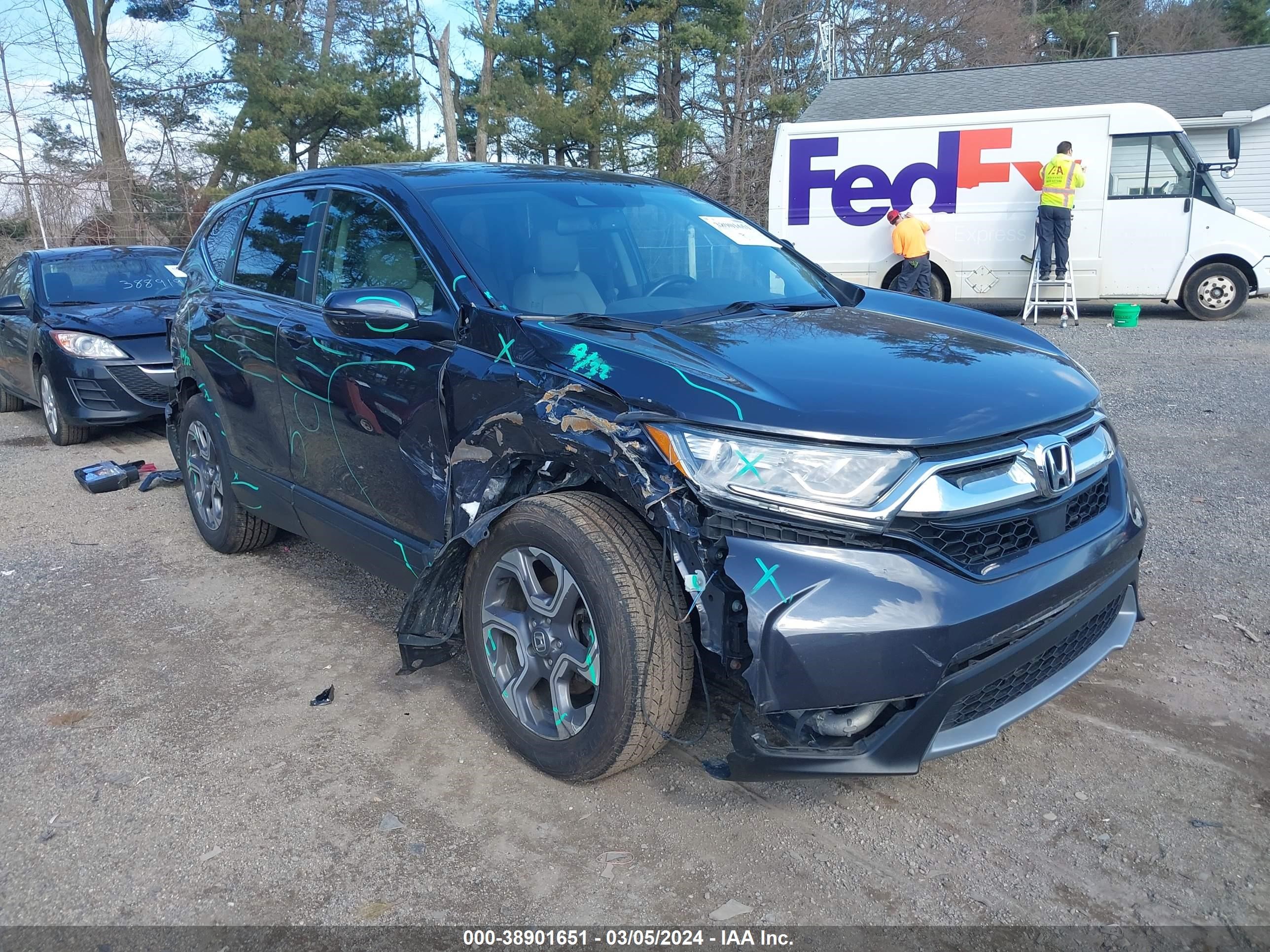 HONDA CR-V 2018 7farw1h87je048124