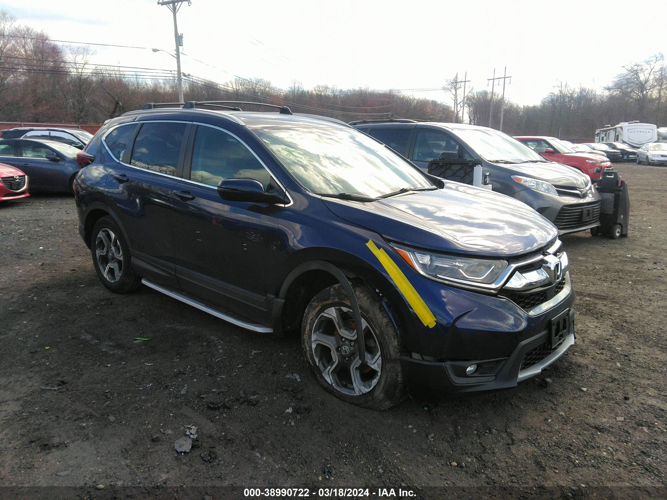 HONDA CR-V EX 2018 7farw2h59je070007