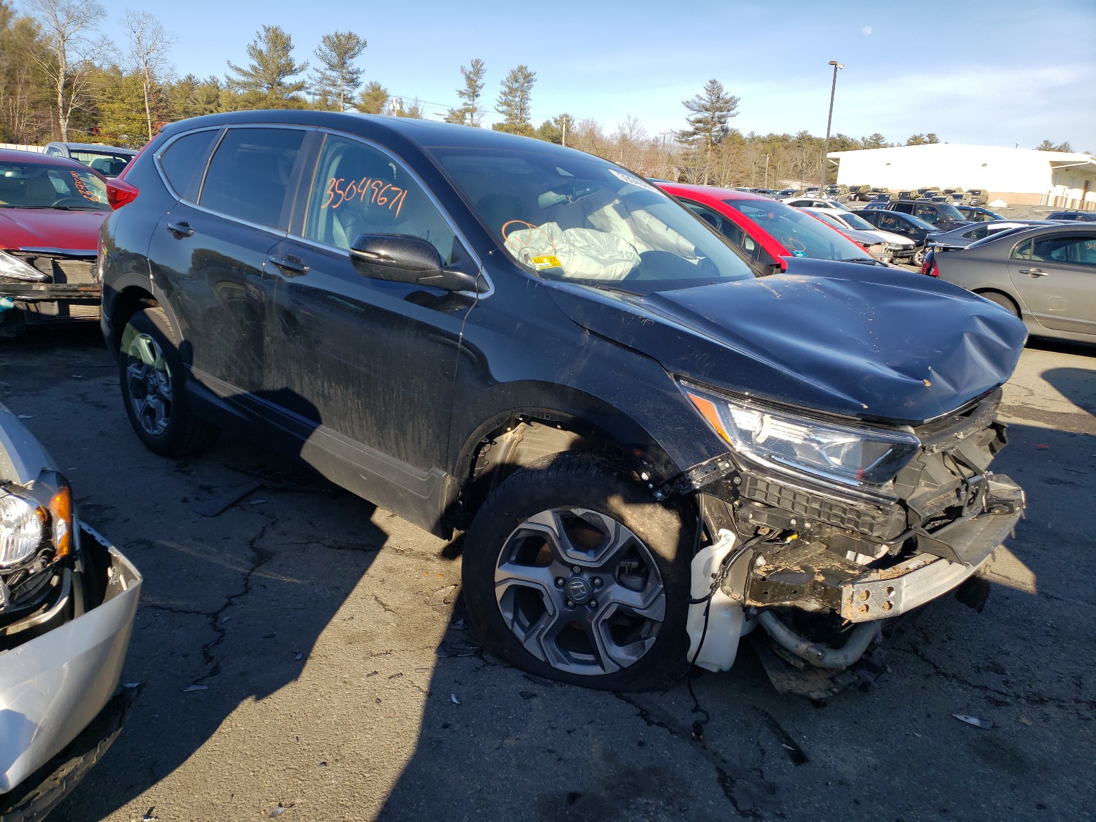 HONDA CR-V EXL 2018 7farw2h87je038005