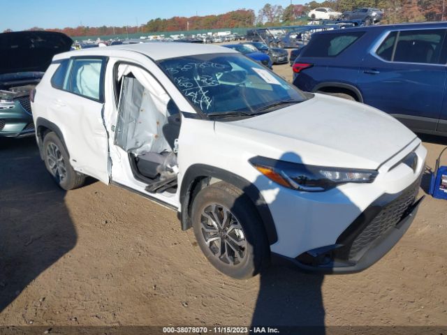 TOYOTA COROLLA CROSS HYBRID 2023 7mufbabg8pv007926