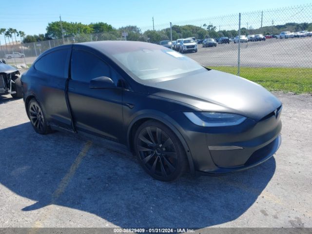 TESLA MODEL X PLAID 2022 7saxcbe69nf357445