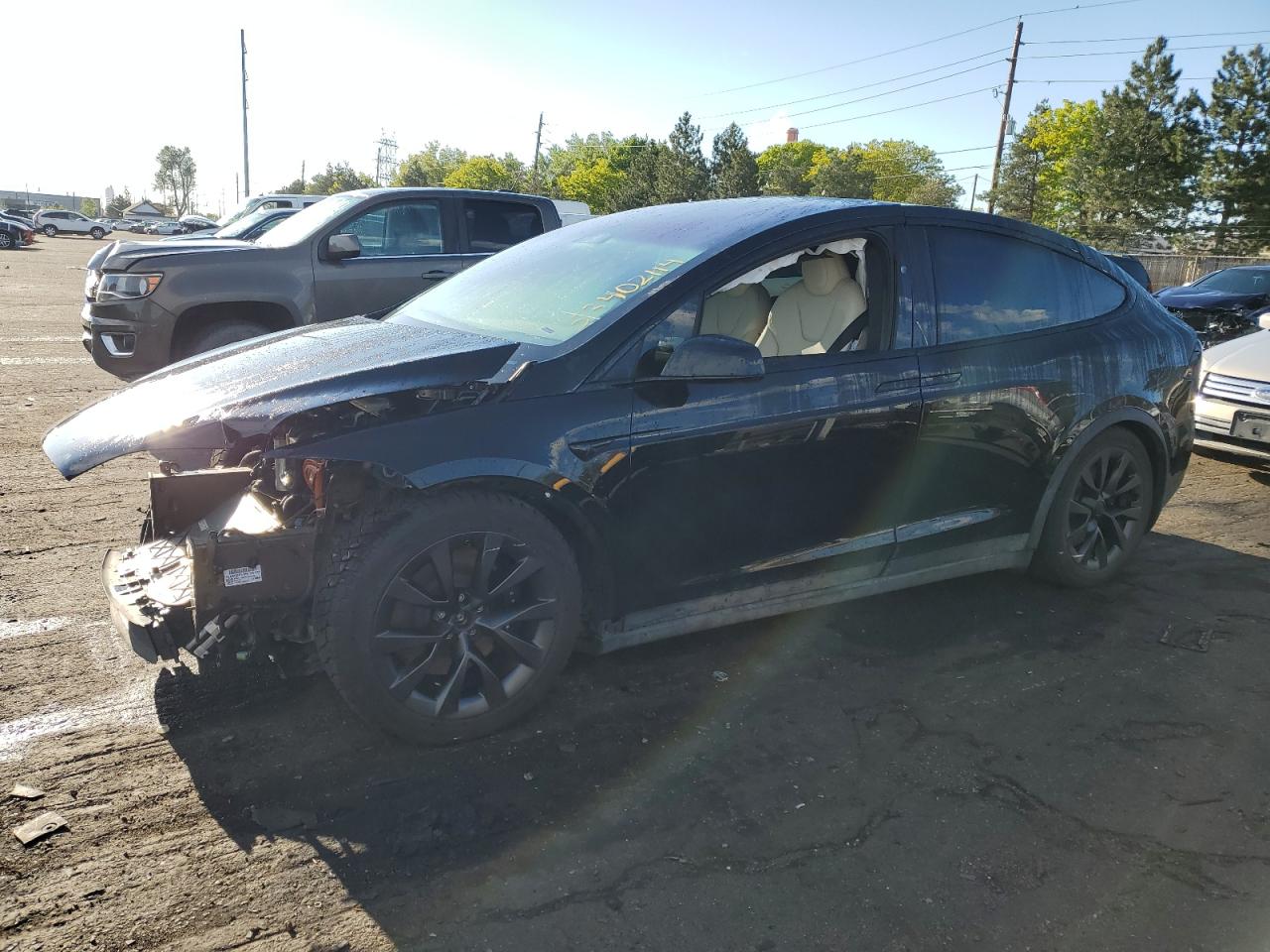 TESLA MODEL X 2023 7saxcde51pf372172