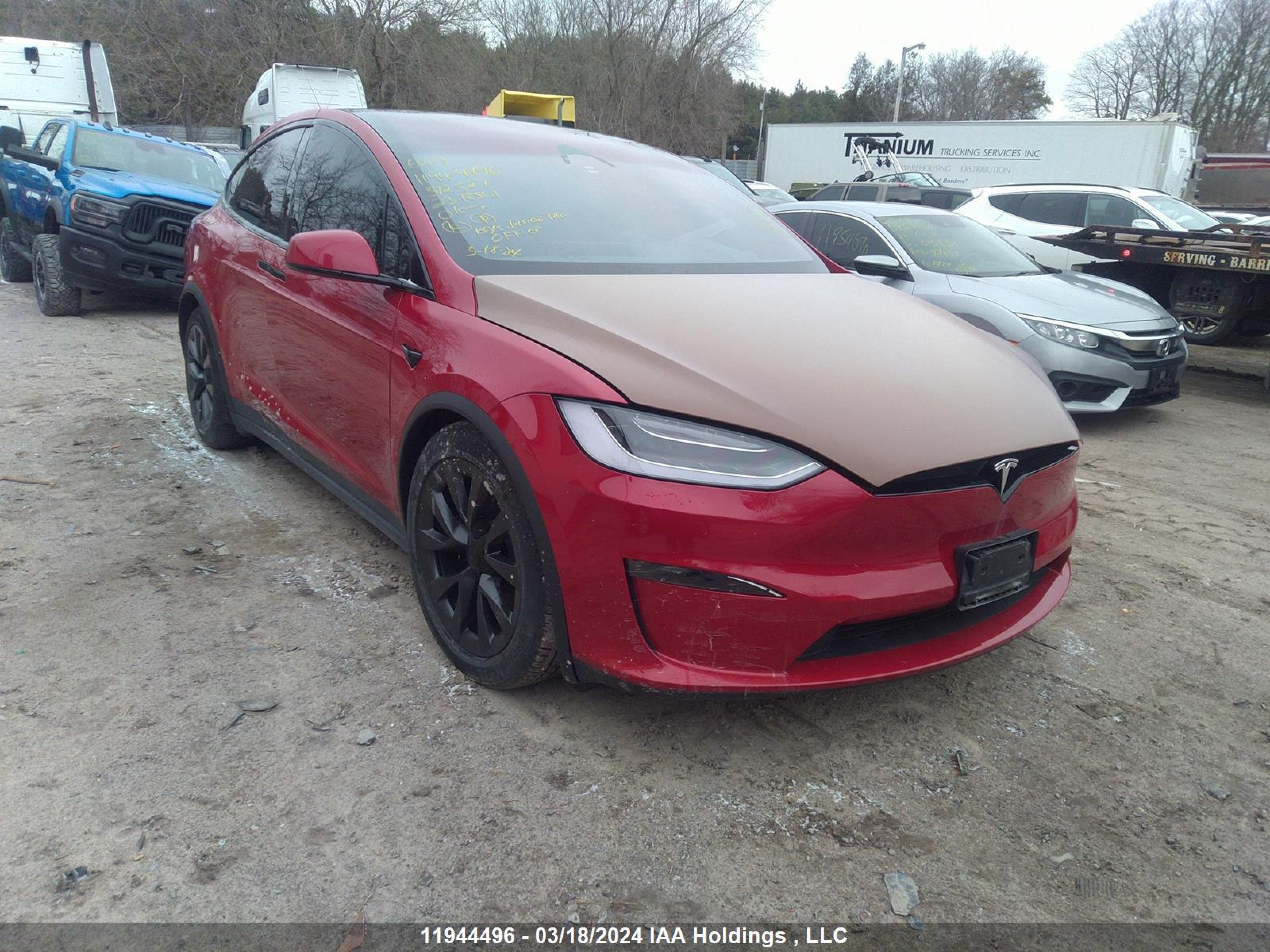 TESLA MODEL X 2023 7saxcde51pf372527