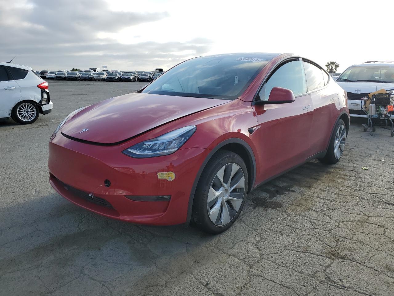 TESLA MODEL Y 2021 7saygaee2nf314124