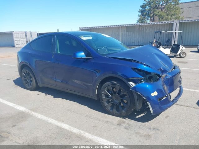 TESLA MODEL Y 2022 7saygaee2nf558971