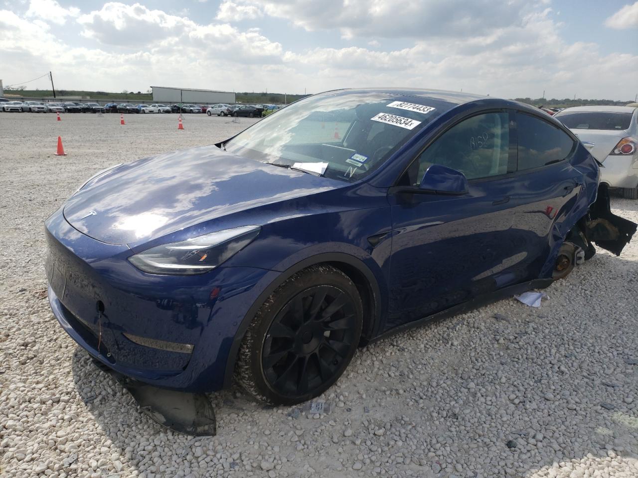 TESLA MODEL Y 2022 7saygaee6nf550162