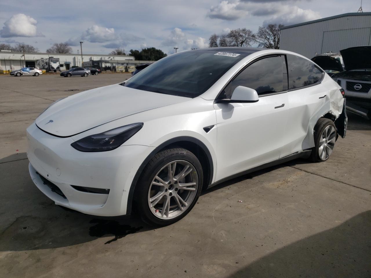 TESLA MODEL Y 2022 7saygaee6nf551988