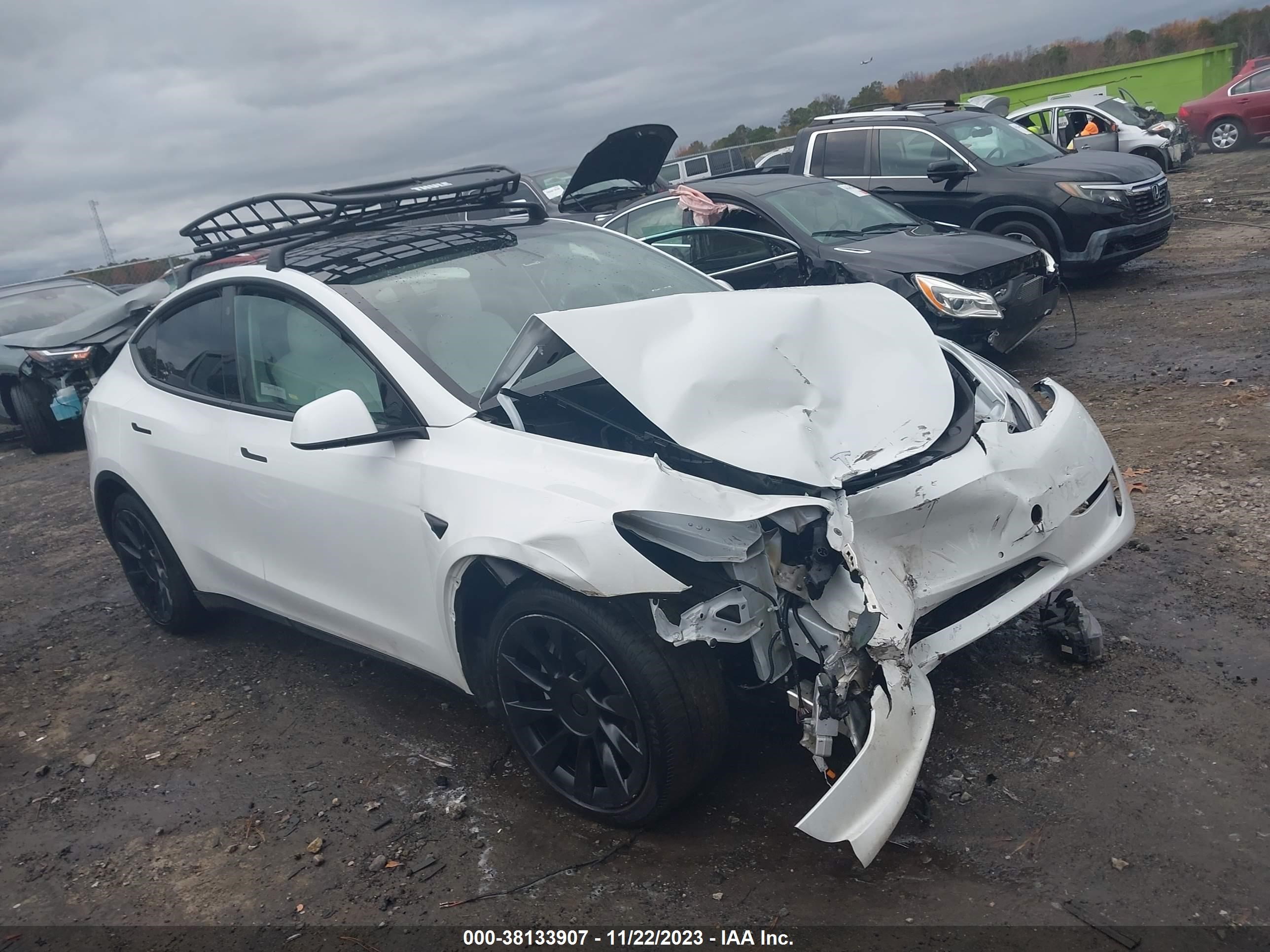 TESLA MODEL Y 2022 7saygaee8nf413434