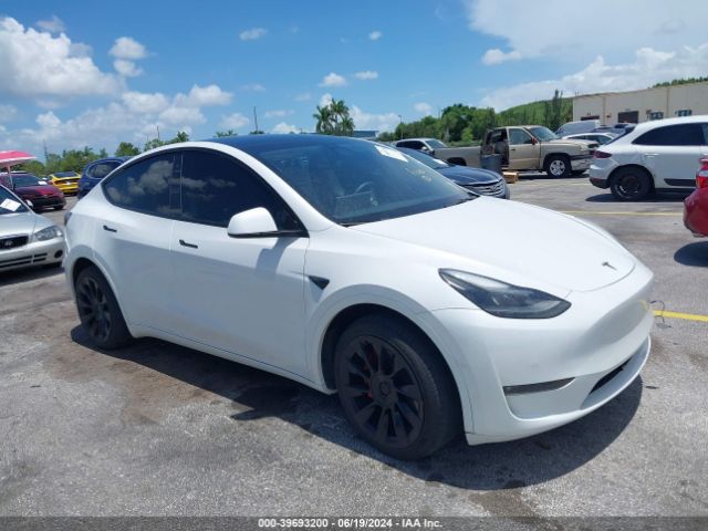 TESLA MODEL Y 2022 7saygaee8nf520550