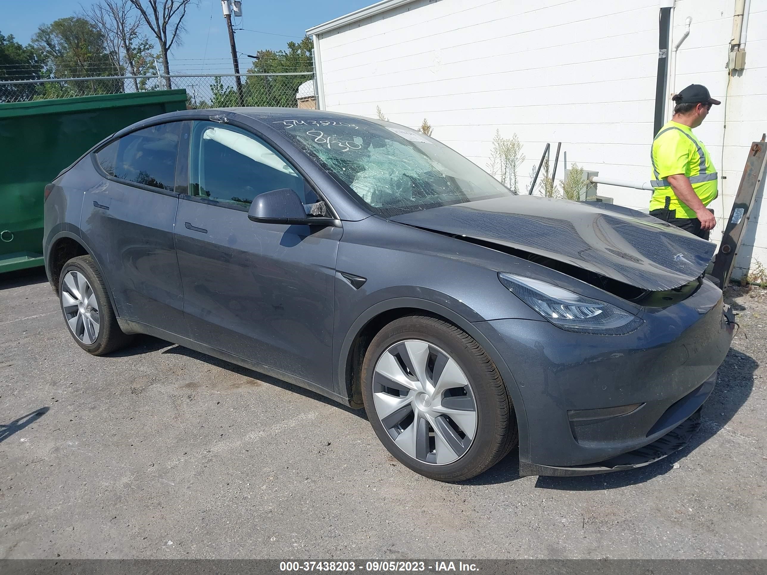 TESLA MODEL Y 2022 7saygdee0na018887