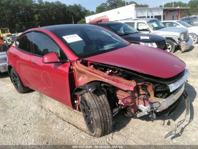 TESLA MODEL Y 2022 7saygdee0nf313071