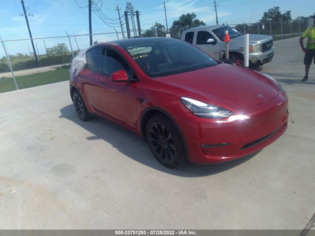 TESLA MODEL Y 2022 7saygdee0nf318979