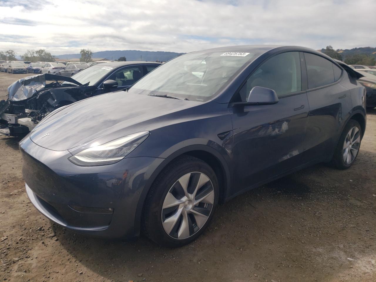 TESLA MODEL Y 2022 7saygdee0nf383430