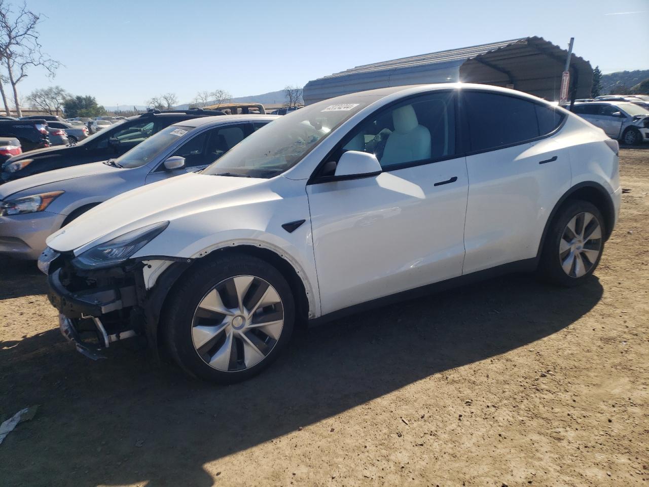 TESLA MODEL Y 2022 7saygdee0nf440015