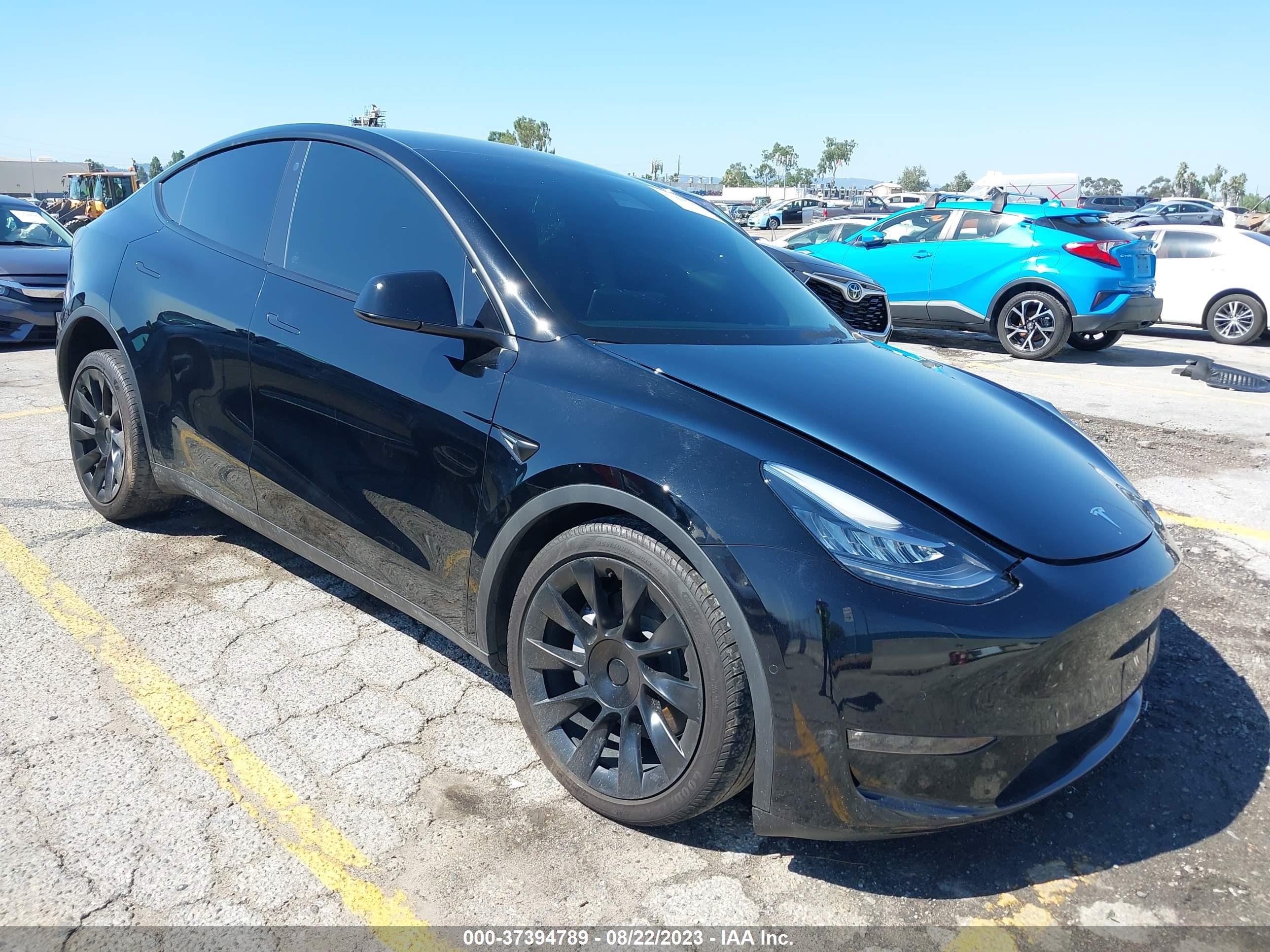 TESLA MODEL Y 2022 7saygdee1nf370864