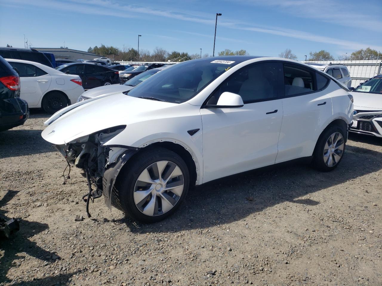 TESLA MODEL Y 2022 7saygdee1nf374414