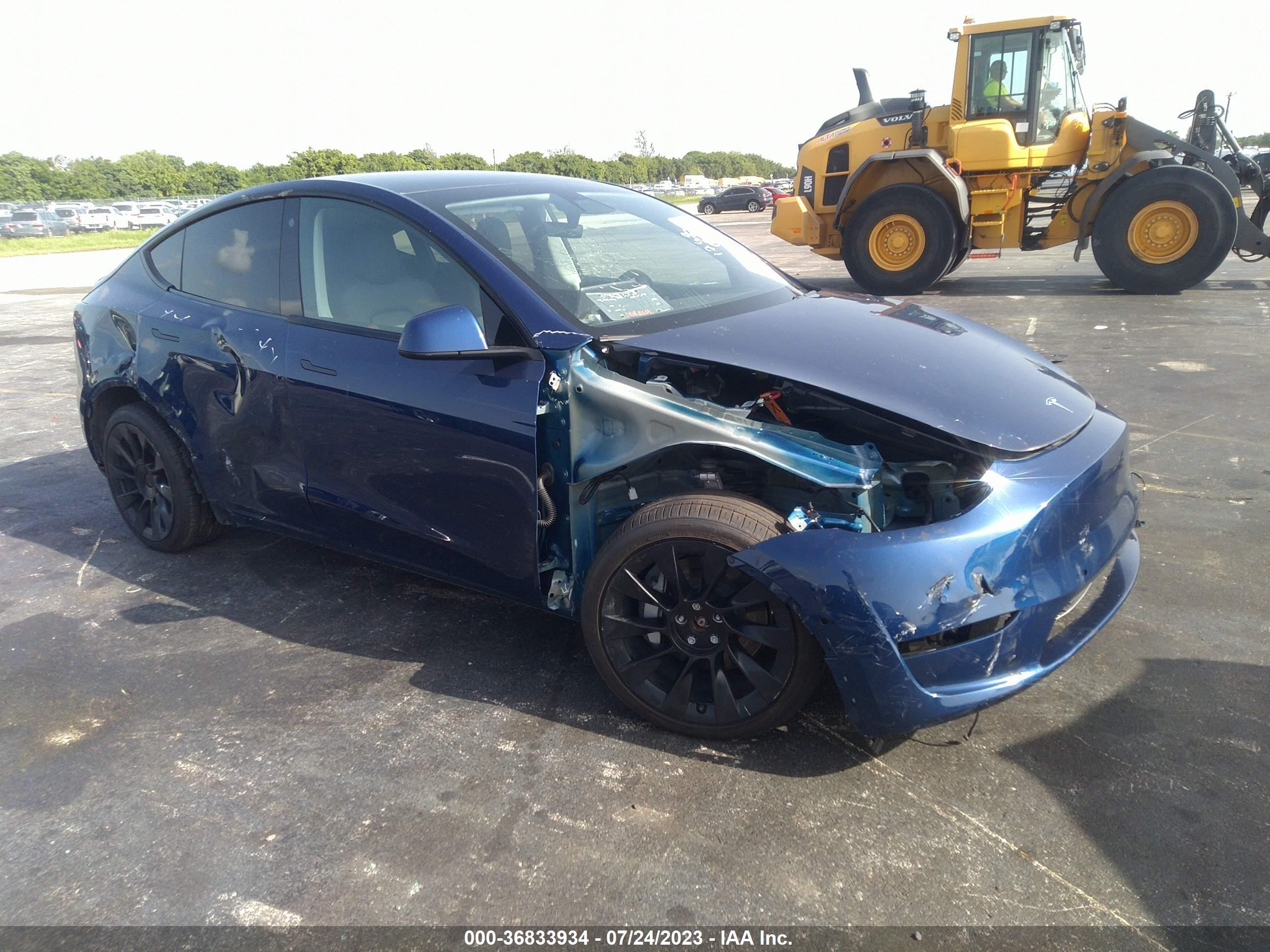 TESLA MODEL Y 2022 7saygdee1nf431260