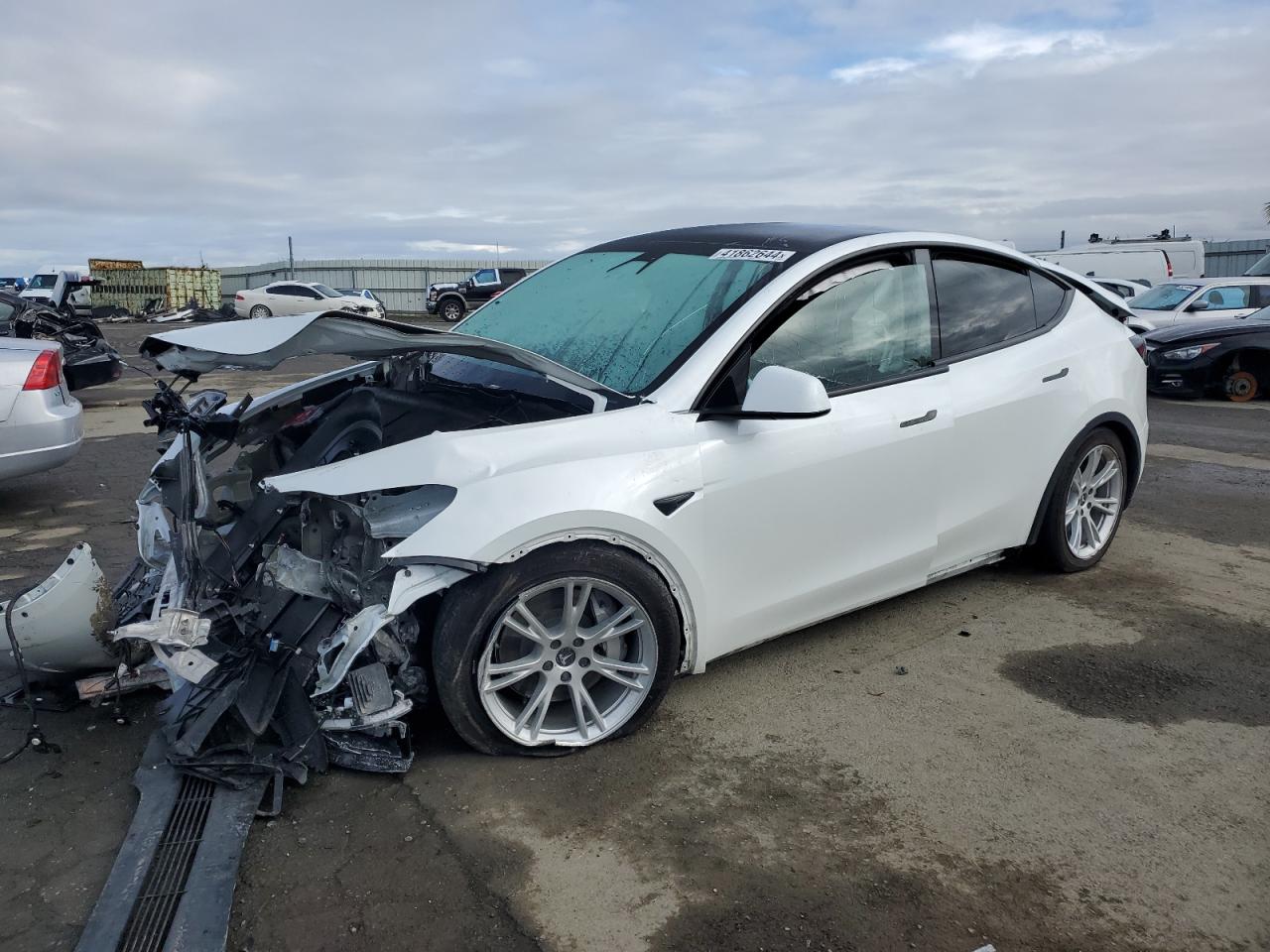 TESLA MODEL Y 2022 7saygdee1nf434174