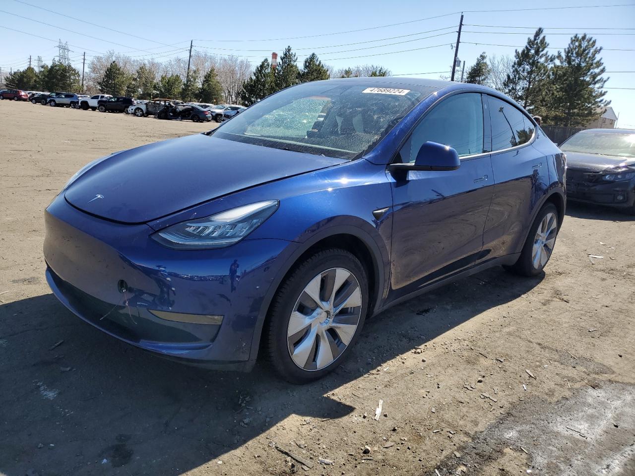 TESLA MODEL Y 2022 7saygdee2na017532