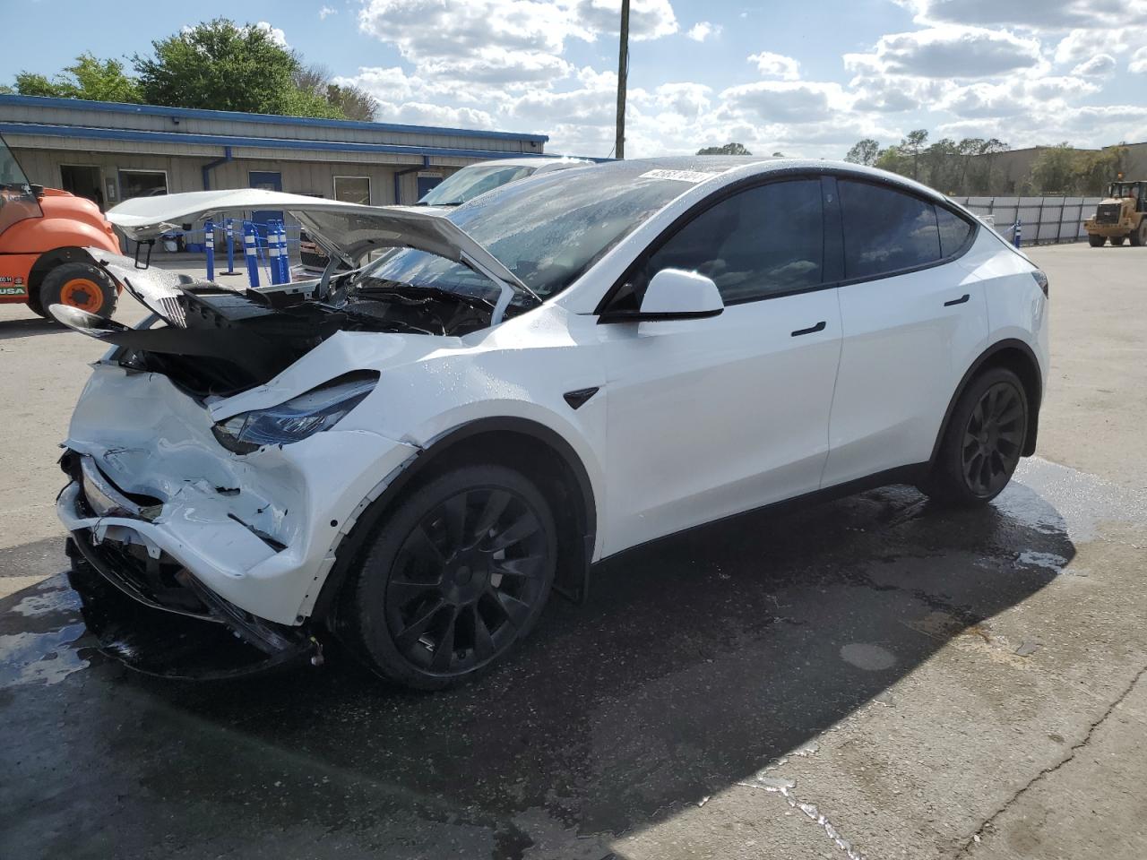 TESLA MODEL Y 2021 7saygdee2nf313685