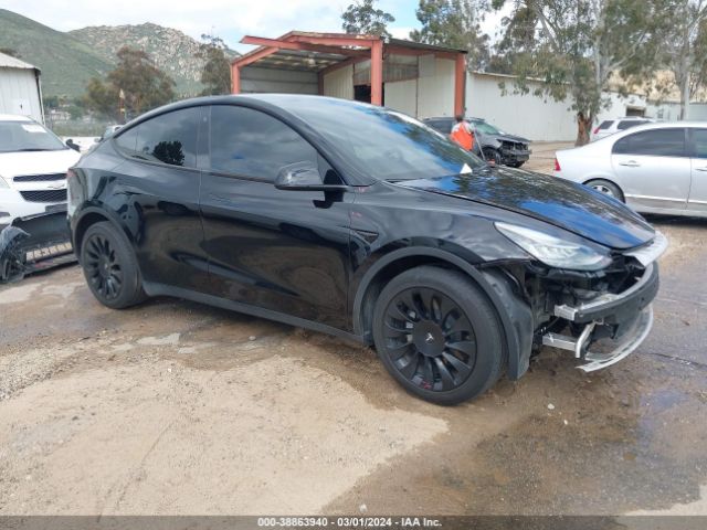 TESLA MODEL Y 2022 7saygdee2nf405279