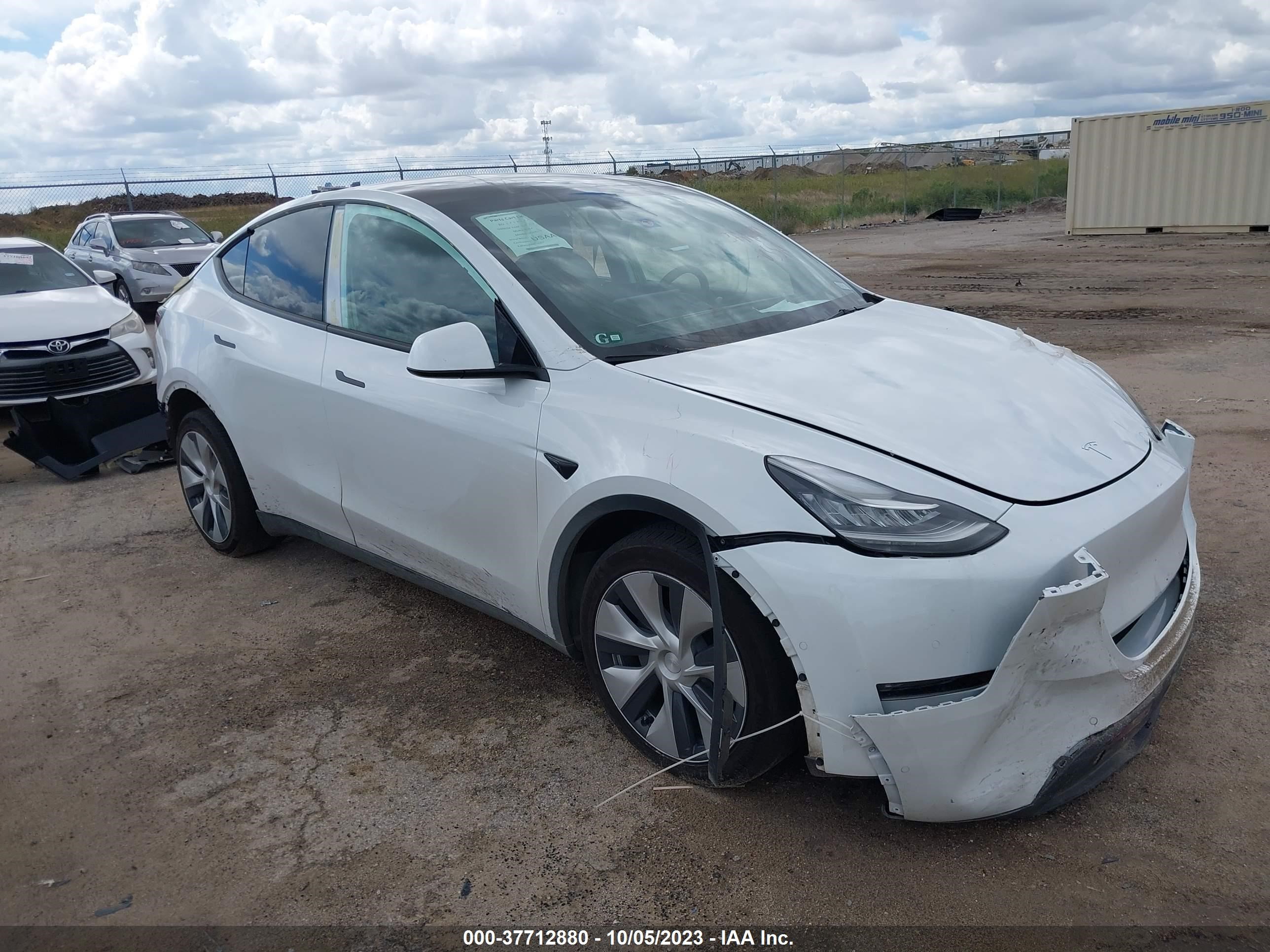 TESLA MODEL Y 2022 7saygdee2nf440565