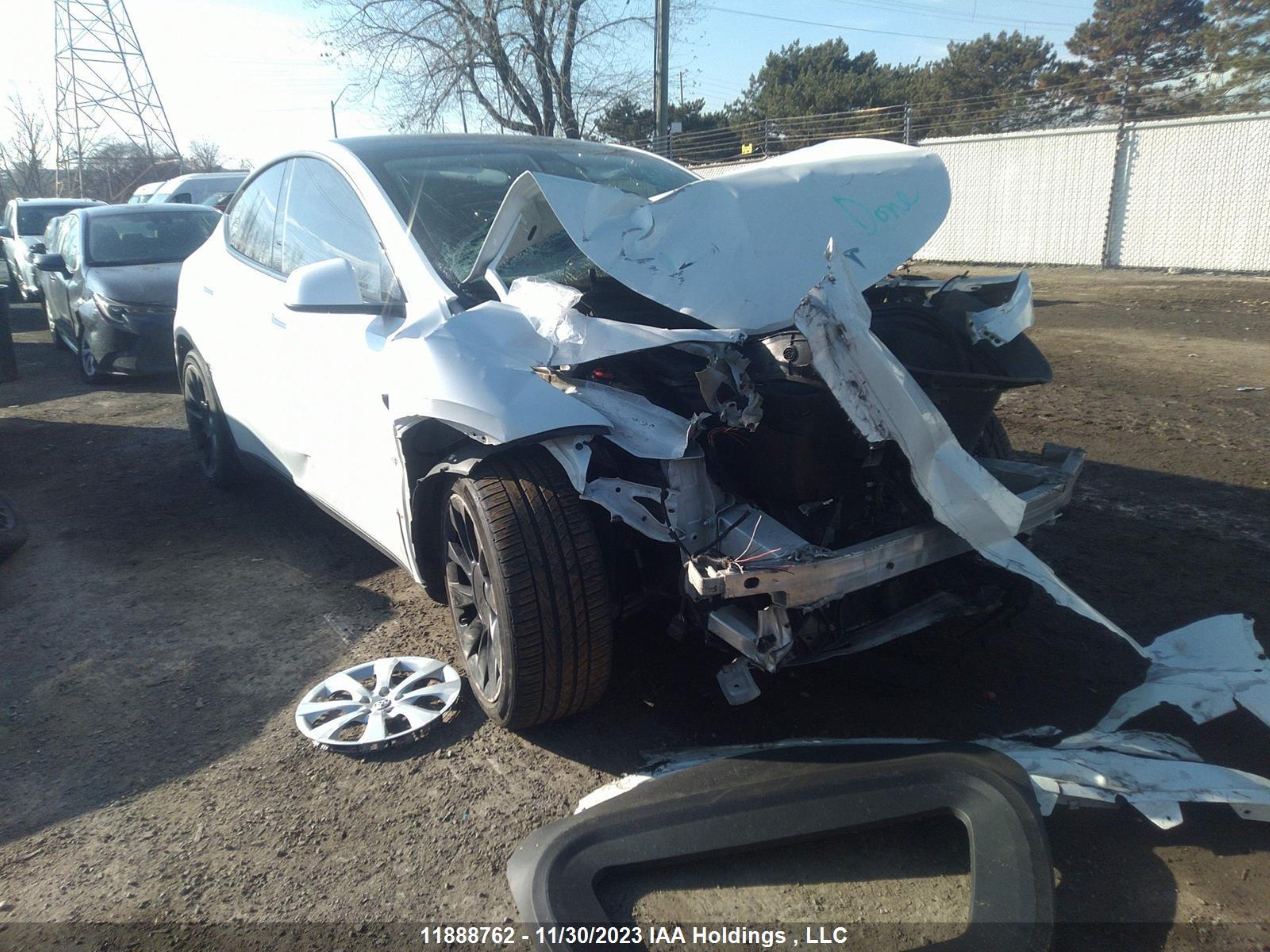 TESLA MODEL Y 2022 7saygdee2nf465904