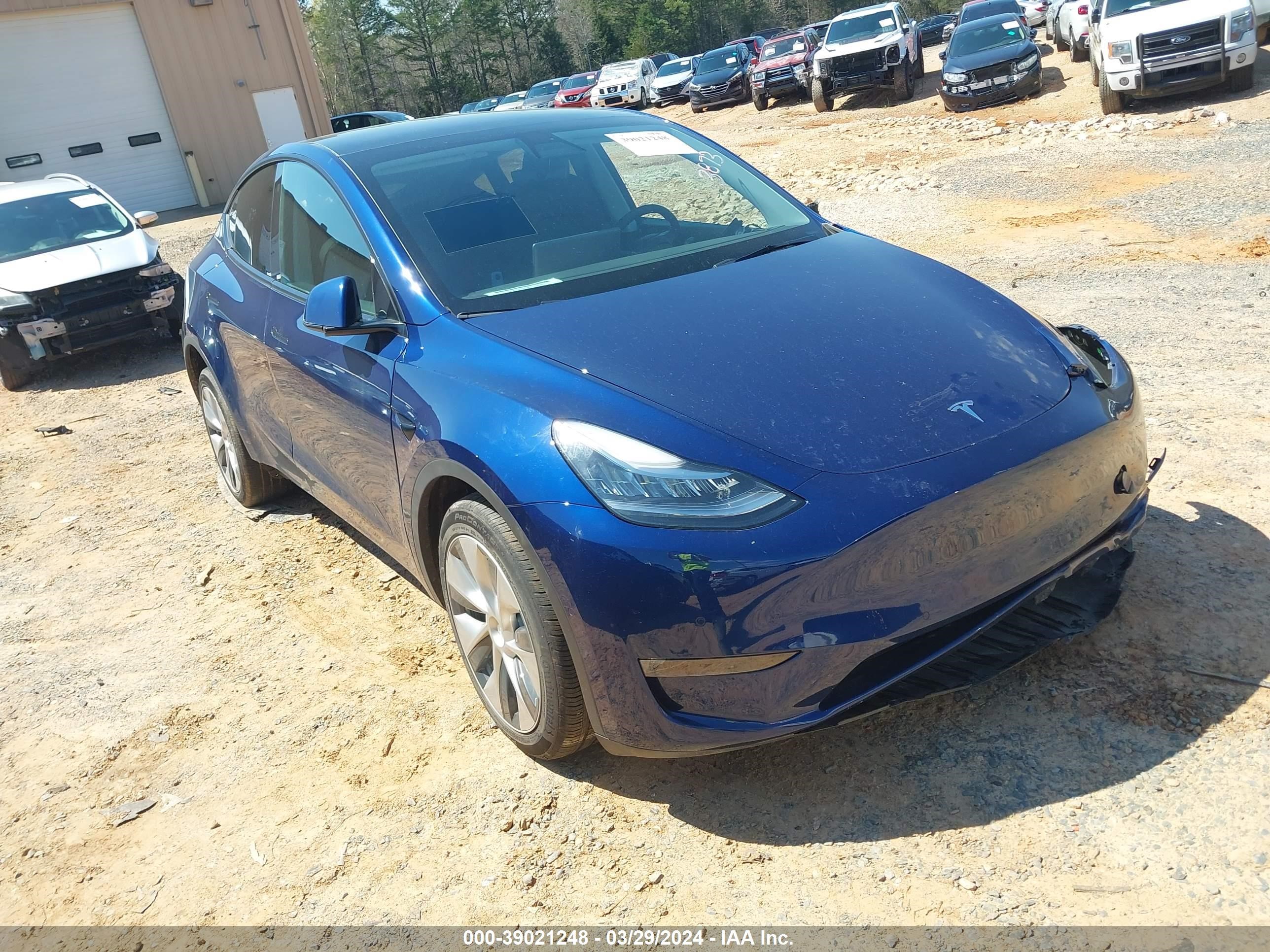 TESLA MODEL Y 2022 7saygdee3nf313873