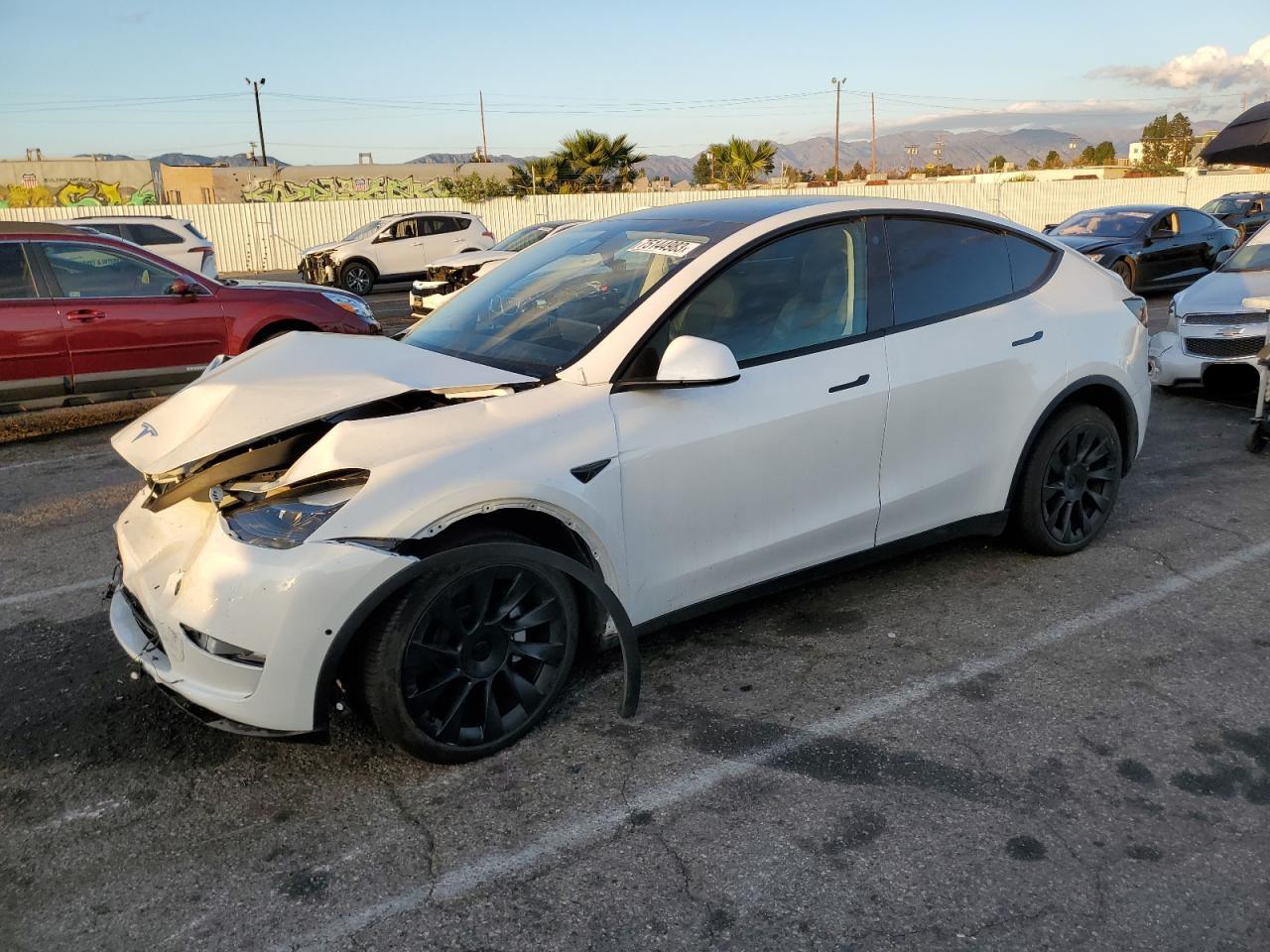 TESLA MODEL Y 2022 7saygdee3nf561167