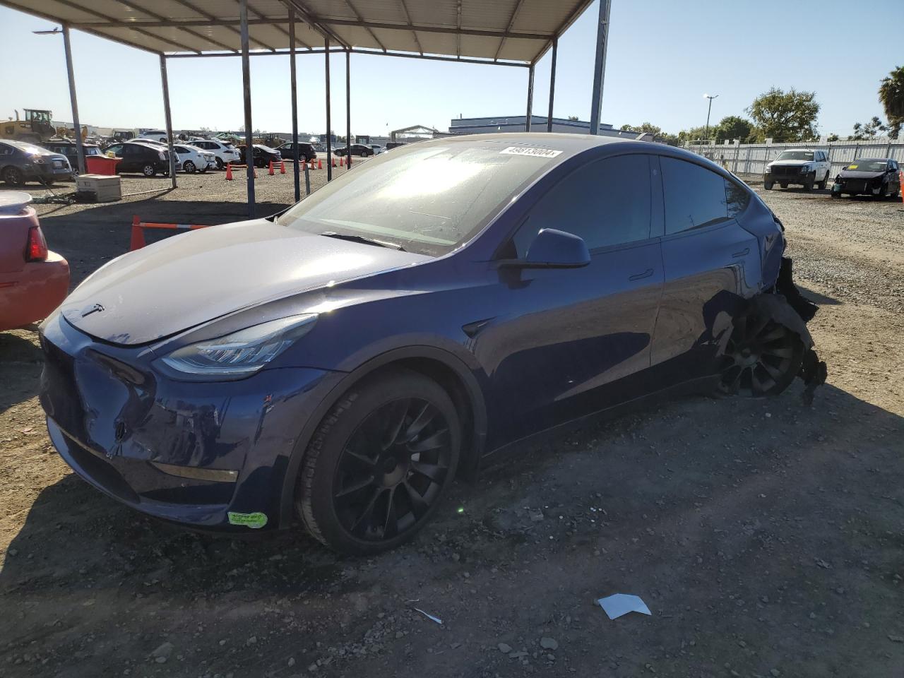 TESLA MODEL Y 2022 7saygdee3nf573092