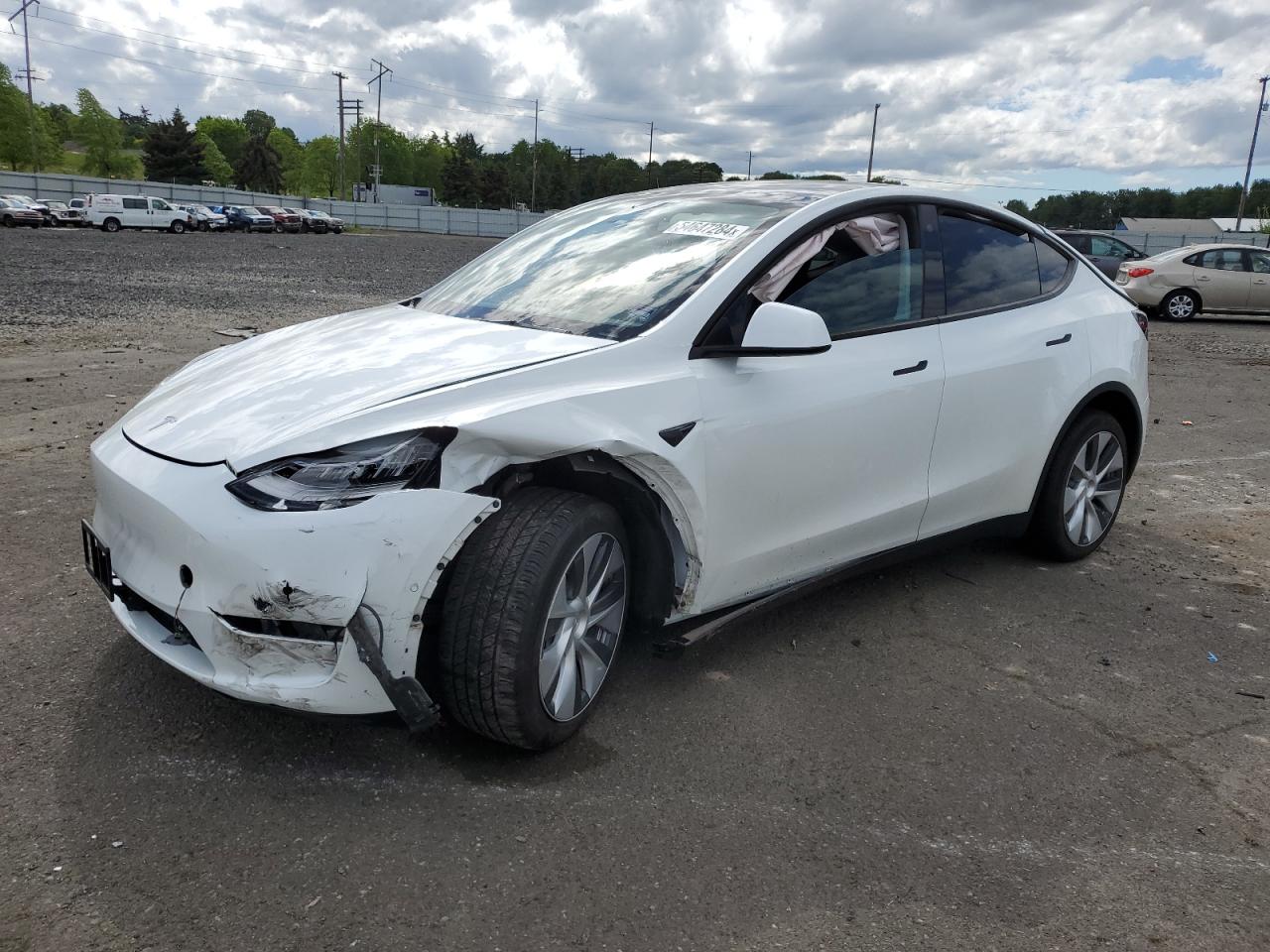 TESLA MODEL Y 2022 7saygdee4nf423735