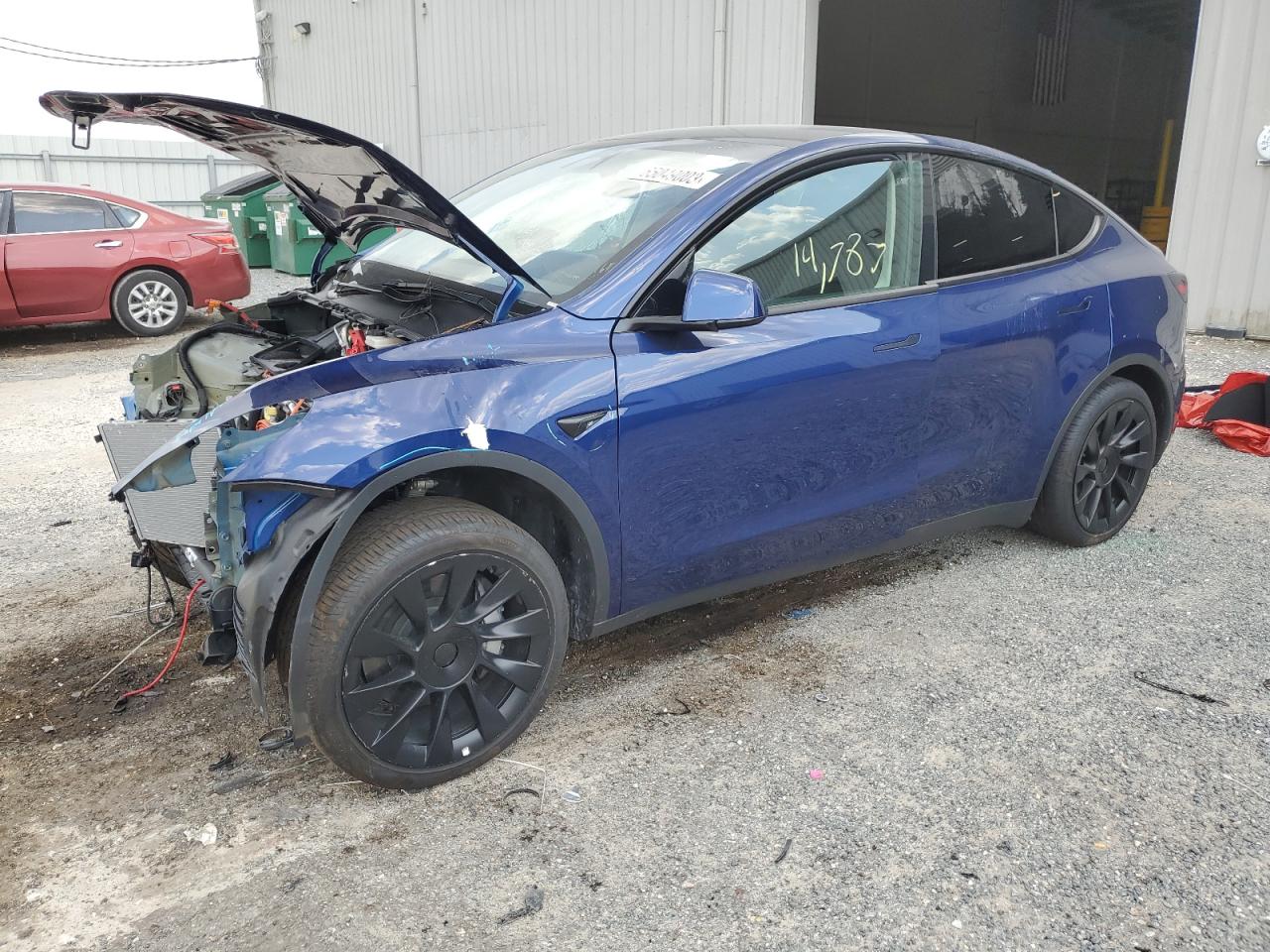 TESLA MODEL Y 2022 7saygdee4nf480243