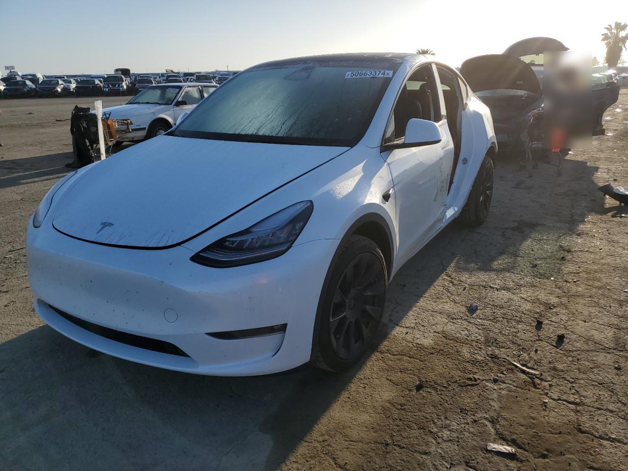 TESLA MODEL Y 2022 7saygdee4nf495230