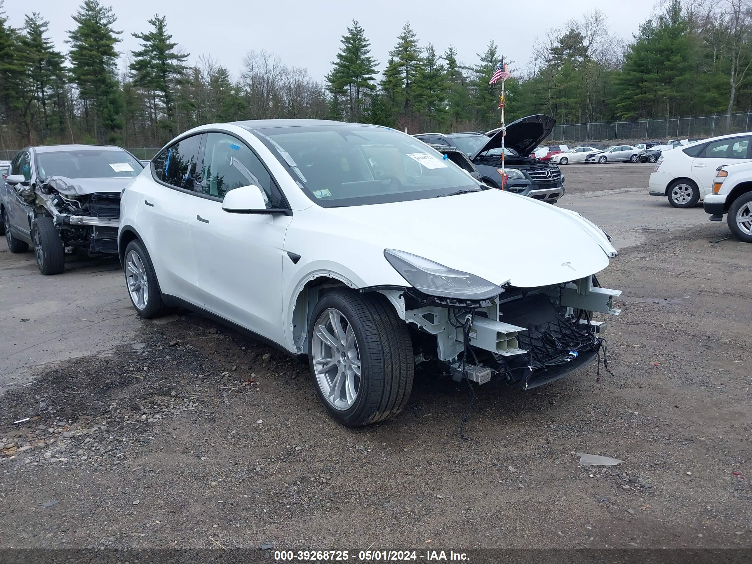 TESLA MODEL Y 2024 7saygdee4ra224882