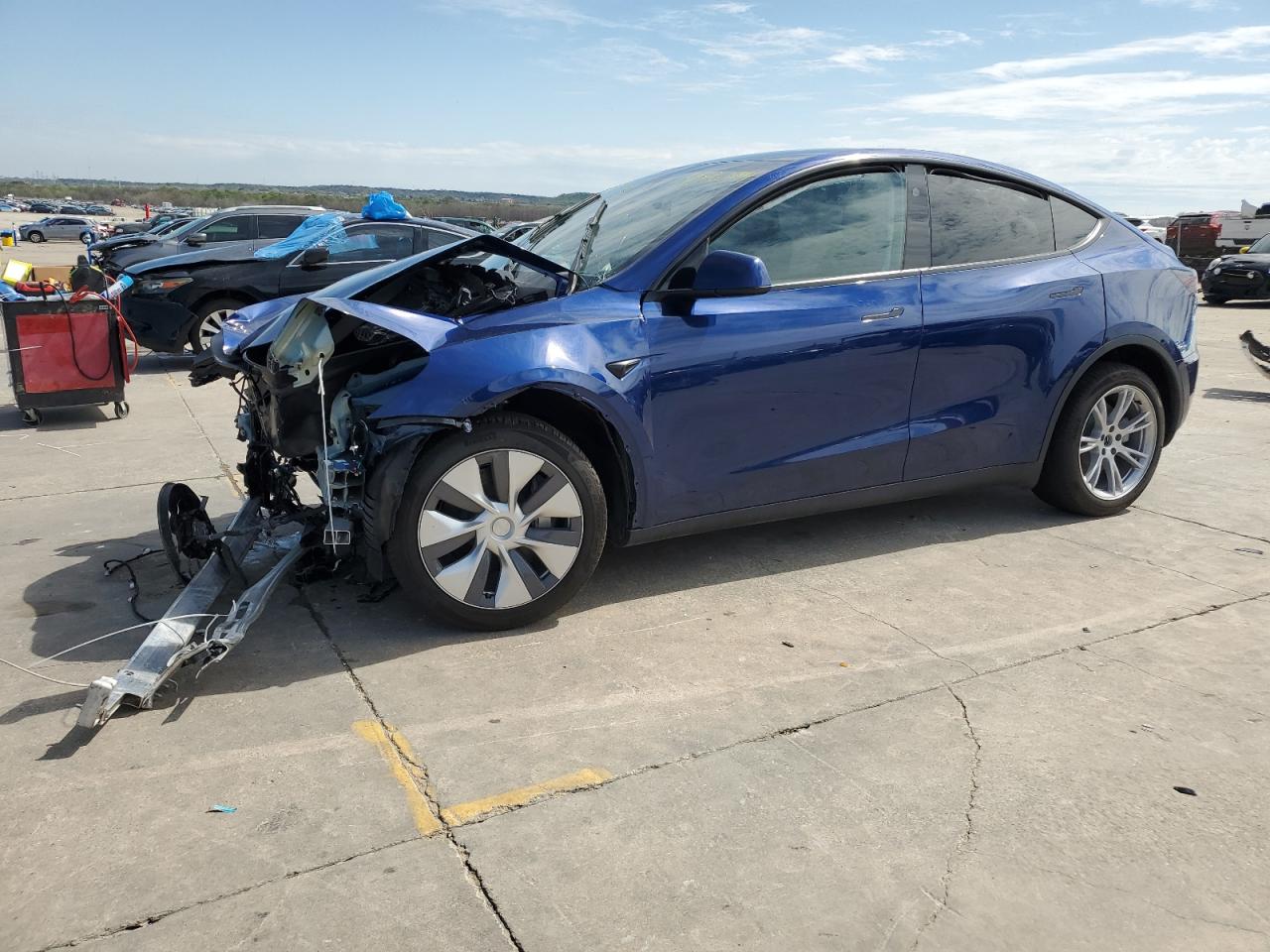 TESLA MODEL Y 2024 7saygdee4ra226566