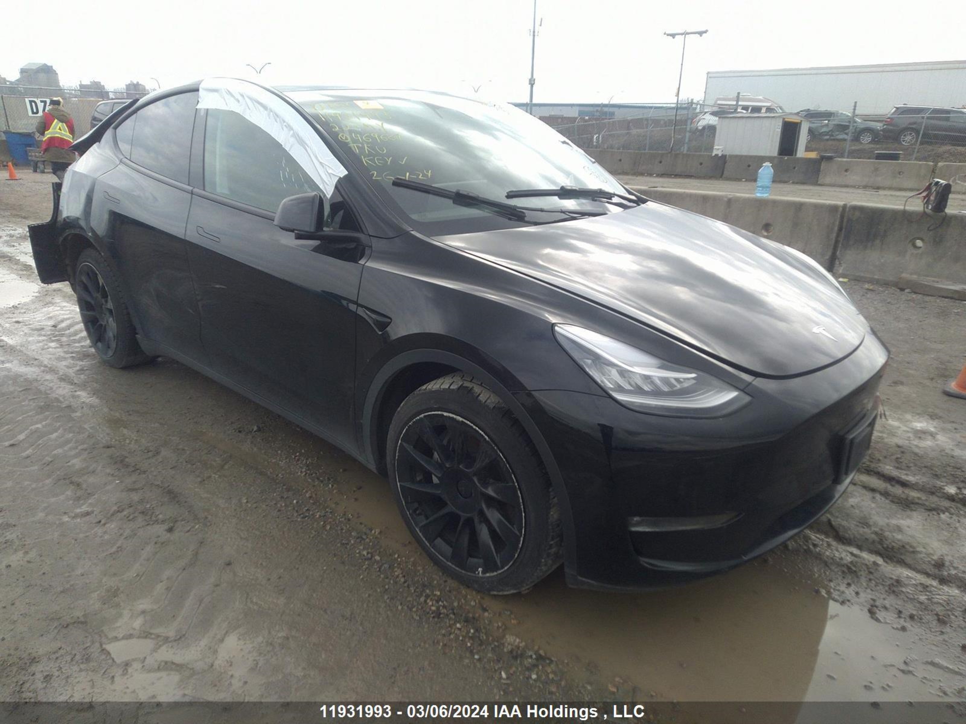 TESLA MODEL Y 2022 7saygdee5nf469607